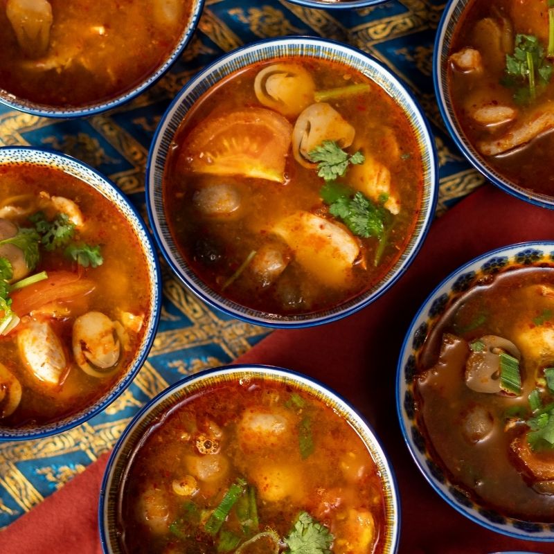 Tom Yum Soup - Thai Orchid Perth